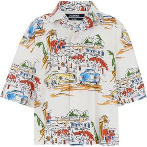 Jacquemus MultiColour Shirt LA Chemise Casaco , Multicolor , Heren , Maat: S