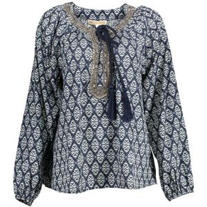 Kocca, Dames, Blouses & Shirts, Veelkleurig, Maat: S Poliester,