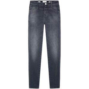 Closed, Heren, Jeans, Grijs, Maat: W27