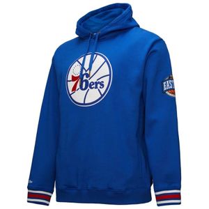 Mitchell & Ness, Heren, Sweatshirts & Hoodies, Blauw, Maat: 2XL Fleece,