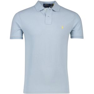 Polo Ralph Lauren, Heren, Tops, Blauw, Maat: M Katoen,