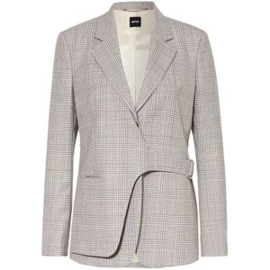 Hugo, Dames, Jassen, Grijs, Maat: M Wol,