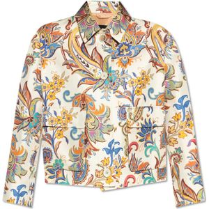 Etro, Dames, Jassen, Veelkleurig, Maat: XS Zijde,