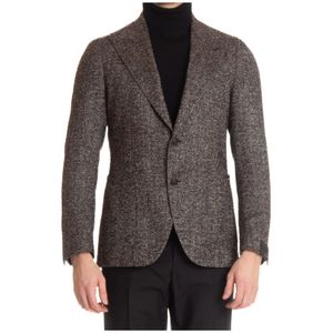 Tagliatore, Heren, Jassen, Bruin, Maat: M Wol,