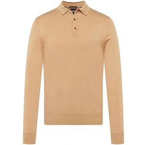 Hugo, Heren, Tops, Beige, Maat: S Wol,