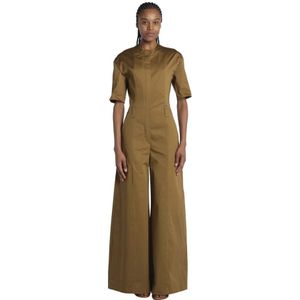 TheLatest, Dames, Jumpsuits & Playsuits, Groen, Maat: 2XS