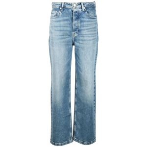 Tommy Hilfiger, Dames, Jeans, Blauw, Maat: W30 Katoen,