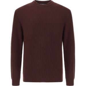 Boggi Milano, Heren, Truien, Bruin, Maat: M Wol,