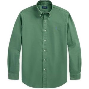 Polo Ralph Lauren, Heren, Overhemden, Groen, Maat: 2XL
