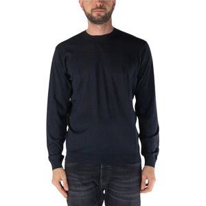 Filippo De Laurentiis, Heren, Truien, Blauw, Maat: XL