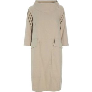 Bitte Kai Rand, Dames, Jurken, Grijs, Maat: L Wol,