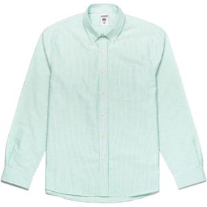 Sebago, Heren, Overhemden, Groen, Maat: L Katoen,