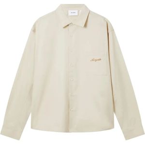 Axel Arigato, Heren, Jassen, Beige, Maat: M Katoen,