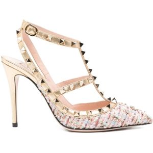 Valentino Garavani, Dames, Schoenen, Roze, Maat: 36 EU Tweed,