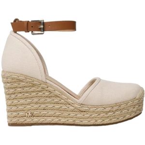 Michael Kors, Dames, Schoenen, Beige, Maat: 39 EU Leer,