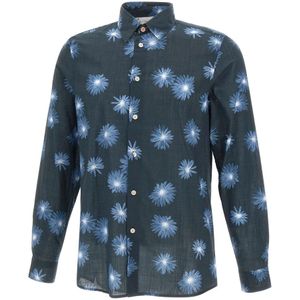 Paul Smith, Heren, Overhemden, Blauw, Maat: M Katoen,