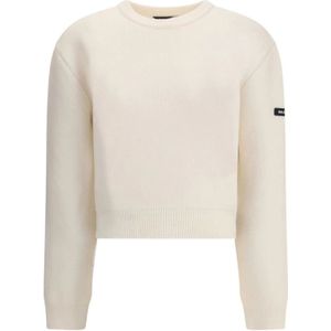 Balenciaga, Dames, Truien, Beige, Maat: L Wol,