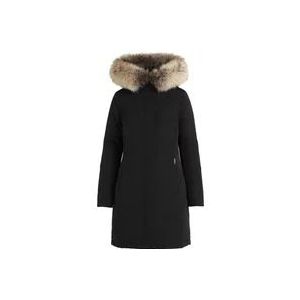 Woolrich Winter jas , Black , Dames , Maat: L