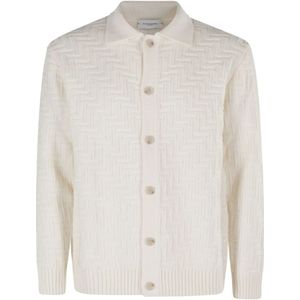 Paolo Pecora, Heren, Truien, Wit, Maat: XL