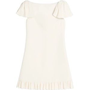 Valentino Garavani, Dames, Jurken, Beige, Maat: XS