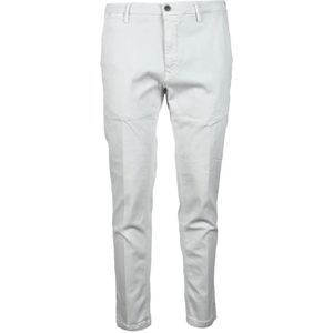 Replay, Heren, Broeken, Wit, Maat: W38 Katoen,
