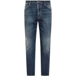 Dsquared2, Heren, Jeans, Blauw, Maat: 2XL