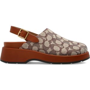 Coach, Dames, Schoenen, Beige, Maat: 41 EU Leer,