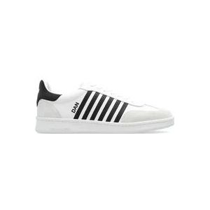 Dsquared2 Sportschoenen 'Boxer' , White , Heren , Maat: 40 1/2 EU