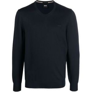 Hugo, Heren, Truien, Blauw, Maat: S Wol,