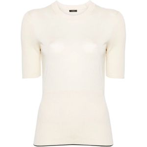 Joseph, Dames, Truien, Beige, Maat: XS Katoen,