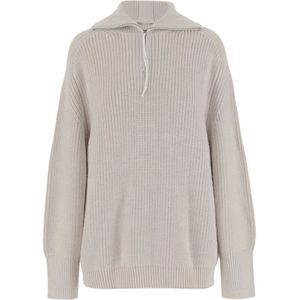 Carven, Dames, Truien, Beige, Maat: XS