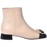 Baldinini - Enkellaars - Beige - Leer