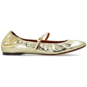 Lanvin, Dames, Schoenen, Geel, Maat: 36 EU Leer,