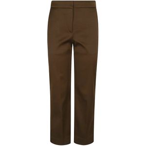 Tory Burch, Dames, Broeken, Groen, Maat: XS