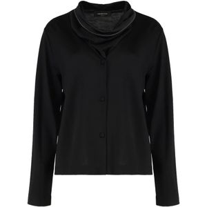 Fabiana Filippi, Dames, Truien, Zwart, Maat: XS Wol,