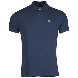 Barbour, Heren, Tops, Blauw, Maat: 2XL Katoen,