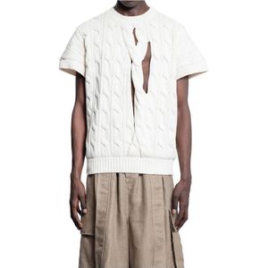 Hed Mayner, Heren, Truien, Wit, Maat: M Katoen,