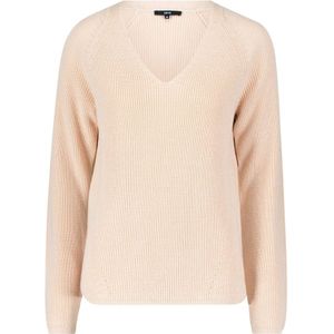 Zero - V-neck Trui - Beige - Dames