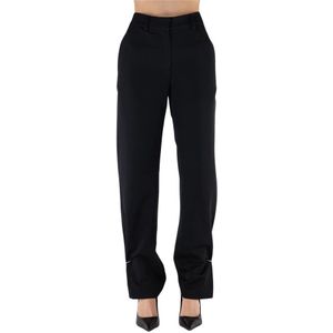JW Anderson, Dames, Broeken, Zwart, Maat: XS Katoen,