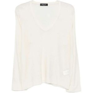 Fabiana Filippi, Dames, Truien, Beige, Maat: XS Wol,