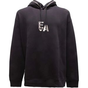 Armani, Heren, Sweatshirts & Hoodies, Blauw, Maat: 3XL