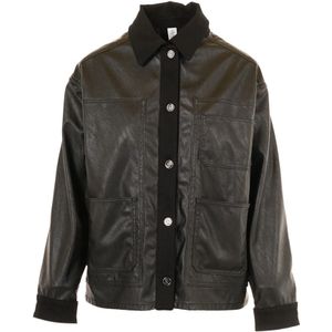 Liu Jo, Dames, Jassen, Bruin, Maat: XS Leer,