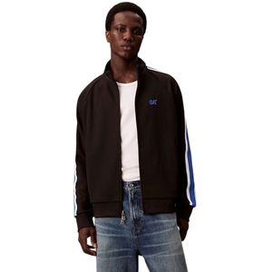 Calvin Klein - Sweatshirt - Zwart - Heren - Zip-through