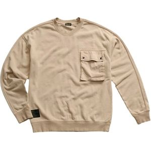 Blauer, Heren, Sweatshirts & Hoodies, Beige, Maat: L