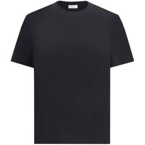 Brunello Cucinelli, Dames, Tops, Zwart, Maat: 2XS Katoen,