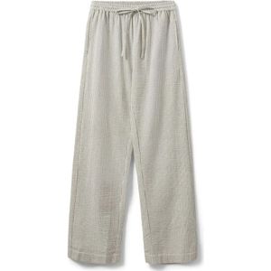 Sofie Schnoor - Abigailesw - Damesbroek - Antiek Wit met Zwart - Wijde Pasvorm