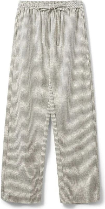 Sofie Schnoor - Abigailesw - Damesbroek - Antiek Wit met Zwart - Wijde Pasvorm