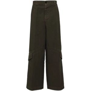 Dries Van Noten, Heren, Broeken, Groen, Maat: L