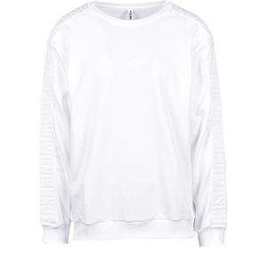 Moschino, Heren, Sweatshirts & Hoodies, Wit, Maat: XL Katoen,