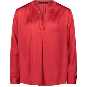 Blouseshirt met V-hals